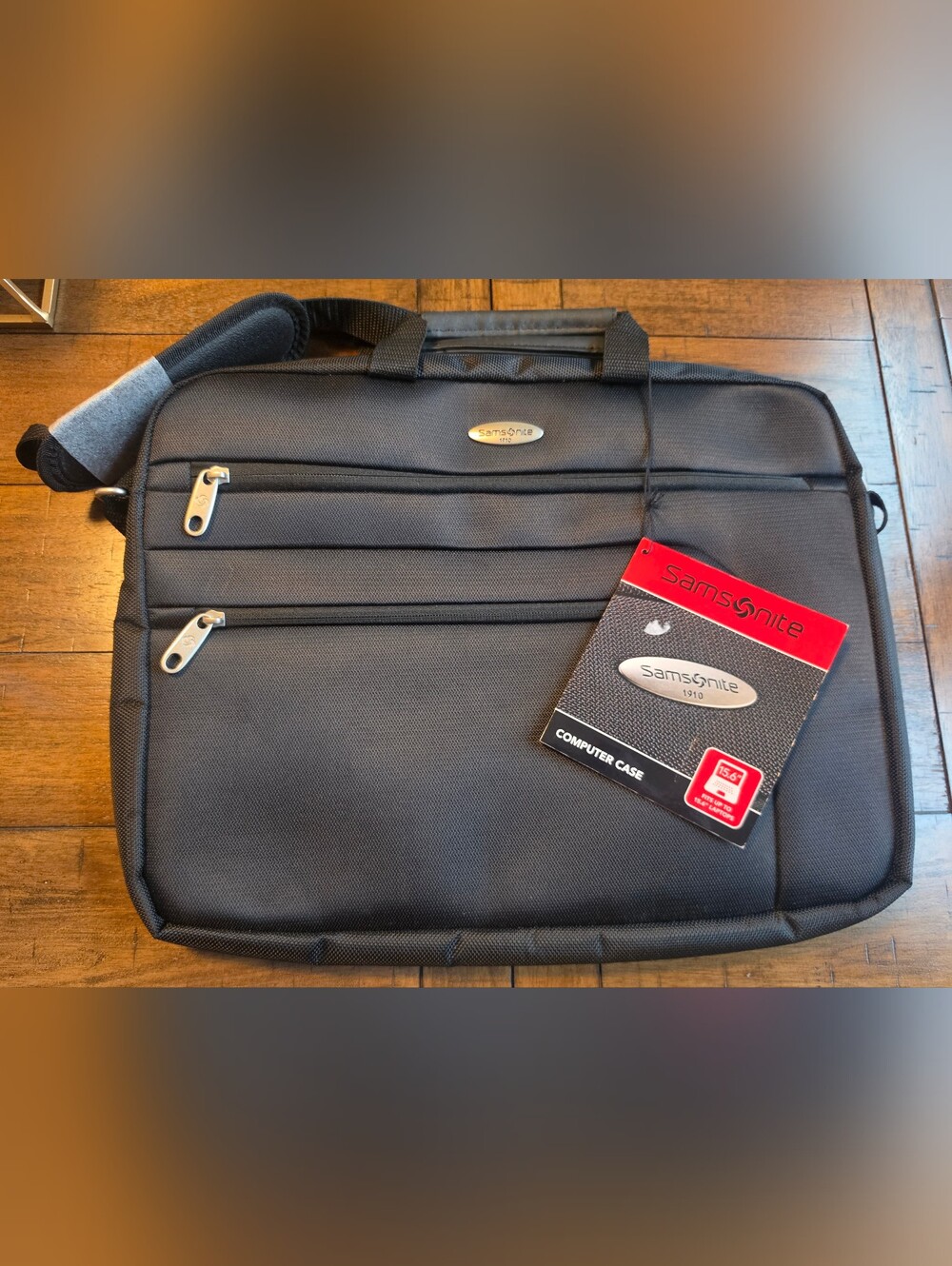 Samsonite 1910 Black Laptop Bag 15.6"